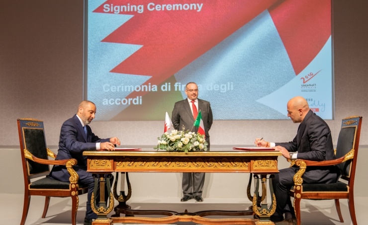 Bahrain's Alba inks deals with Italy's Fluorsid, FATA, and Techmo Car Bahrain's Alba inks deals with Italy's Fluorsid, FATA, and Techmo Car