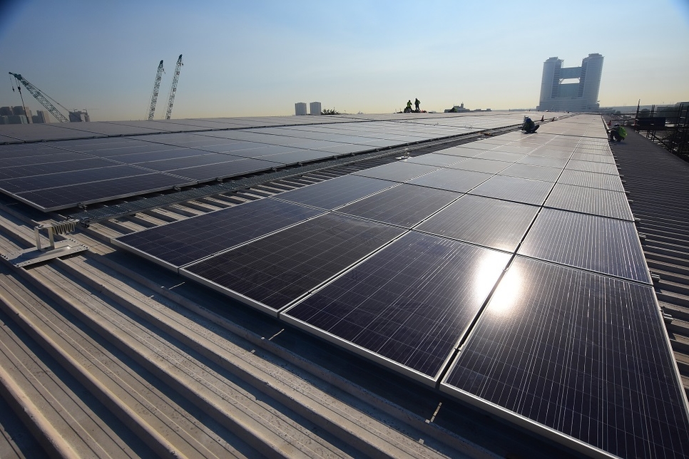 "Installing solar panels on a warehouse is financially beneficial" Business Construction