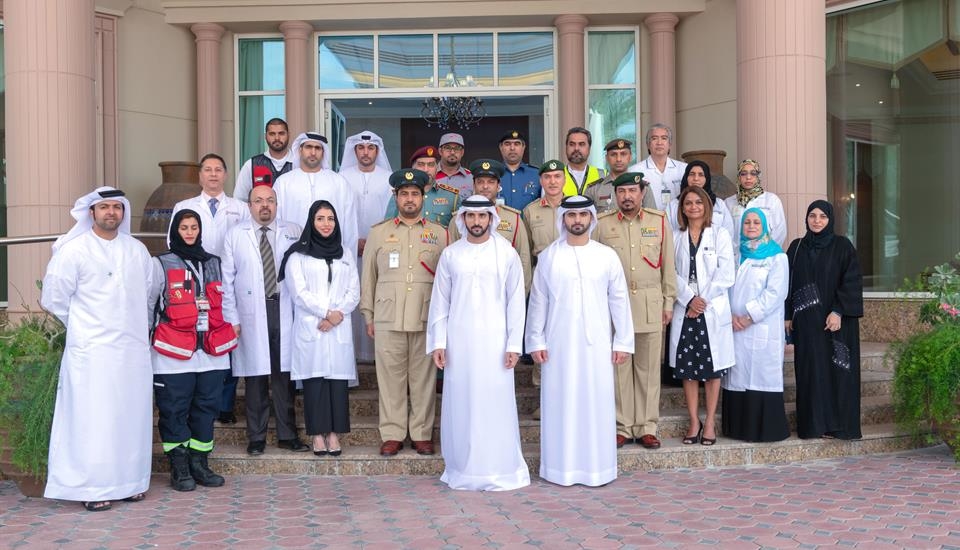 The Crown Prince of Dubai has met government entities as a result of the coronavirus outbreak The Crown Prince of Dubai has met government entities as a result of the coronavirus outbreak