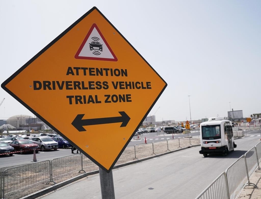 RTA begins trial run of autonomous vehicle at Expo 2020 Dubai site RTA begins trial run of autonomous vehicle at Expo 2020 Dubai site