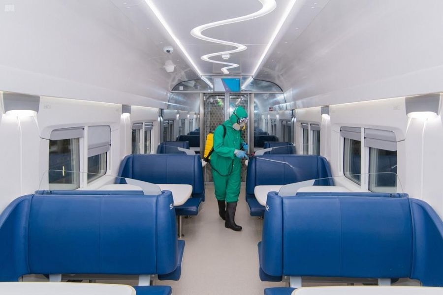 Saudi Railway sterilises all trains, stations to curb COVID-19 spread Saudi Railway sterilises all trains, stations to curb COVID-19 spread
