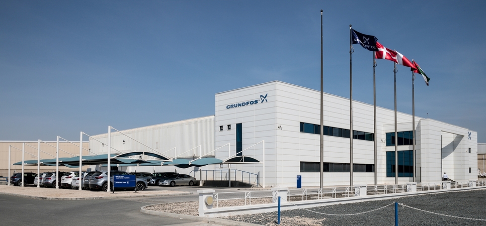 Grundfos Dubai facility secures LEED Platinum recognition Grundfos Dubai facility secures LEED Platinum recognition