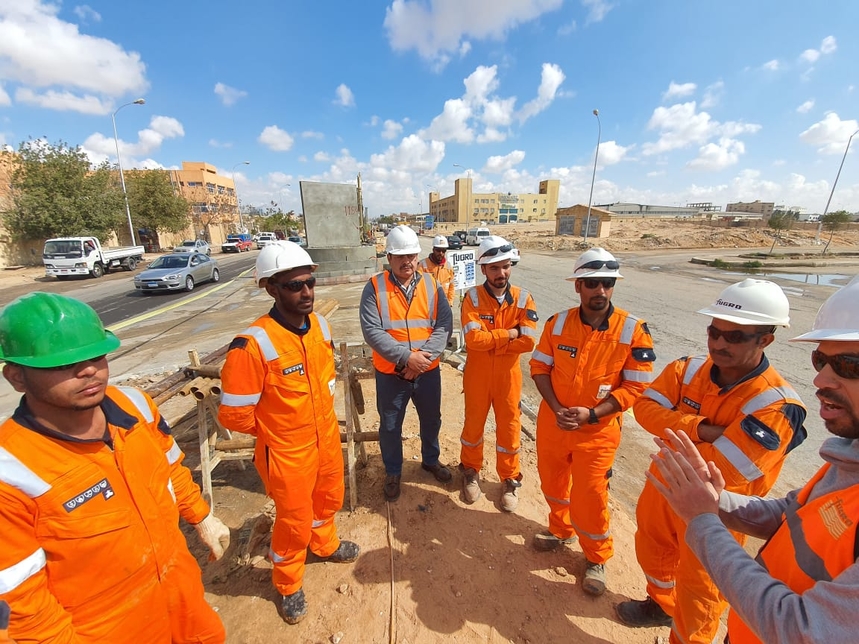 This will be Fugro's second large-scale project in Egypt This will be Fugro's second large-scale project in Egypt