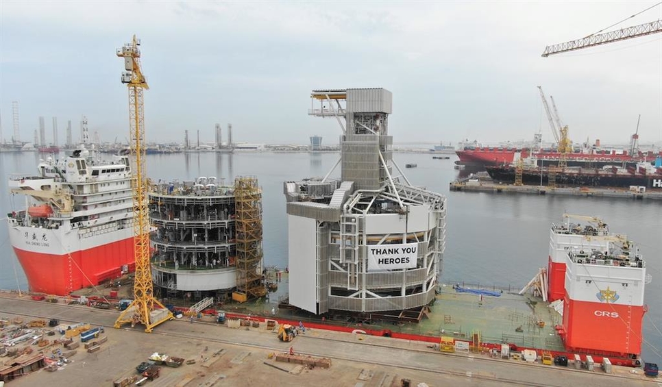 Drydocks World Dubai completes construction of 8000 tonnes project Drydocks World Dubai completes construction of 8000 tonnes project