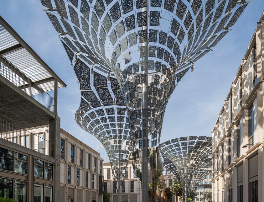 A fire broke out at the Expo 2020 Dubai site on 11 May, 2020. A fire broke out at the Expo 2020 Dubai site on 11 May, 2020.