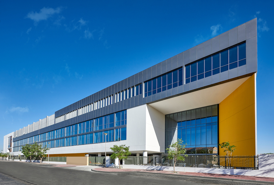 The Arcadia School's secondary campus in Jumeriah Village Triangle. The Arcadia School's secondary campus in Jumeriah Village Triangle.