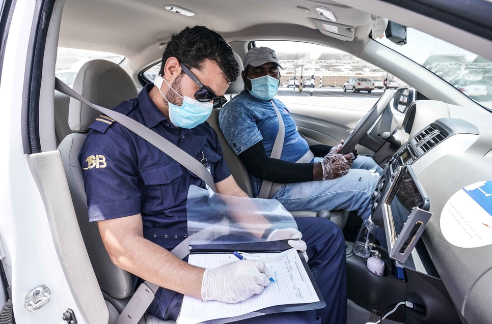 RTA inspects centres to ensure compliance with COVID-19 measures RTA inspects centres to ensure compliance with COVID-19 measures