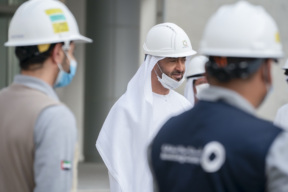 HH Sheikh Mohamed visited the Barakah Nuclear Energy Plant. HH Sheikh Mohamed visited the Barakah Nuclear Energy Plant.
