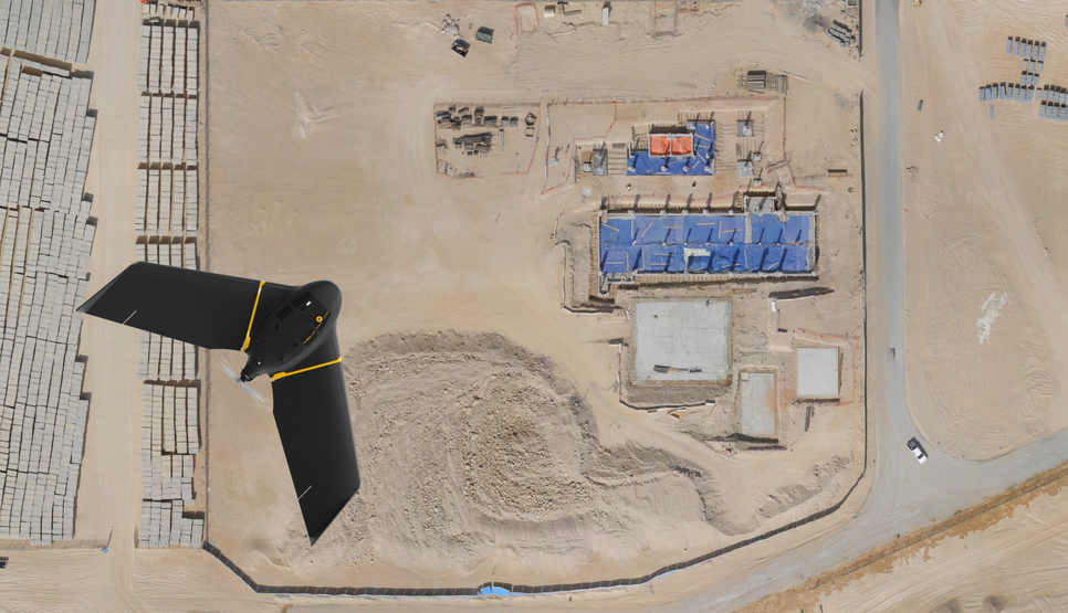 Drones are “an imperative tool to ensure continuity of building operations in Saudi Arabia”. Drones are “an imperative tool to ensure continuity of building operations in Saudi Arabia”.