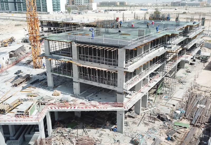 Samana Hills (pictured) has reached 50% structural completion Samana Hills (pictured) has reached 50% structural completion