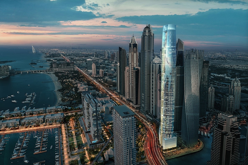 Located in Dubai Marina, Ciel will be the world's tallest hotel standing at 365-metres tall Located in Dubai Marina, Ciel will be the world's tallest hotel standing at 365-metres tall