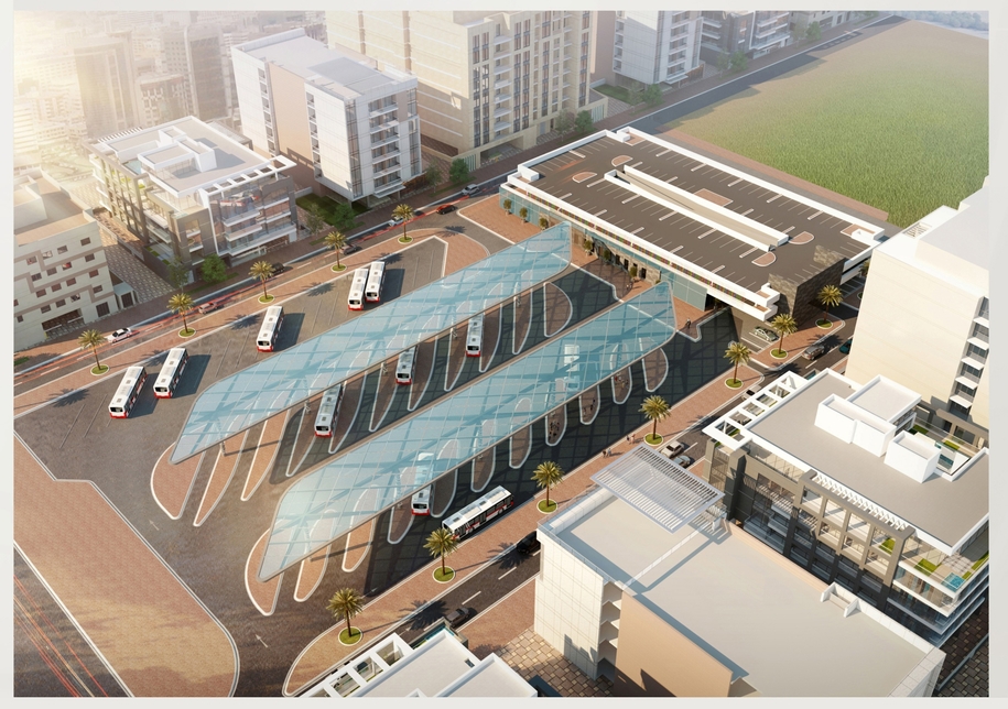Construction of Al Satwa, Oud Metha model bus stations 77% complete Construction of Al Satwa, Oud Metha model bus stations 77% complete