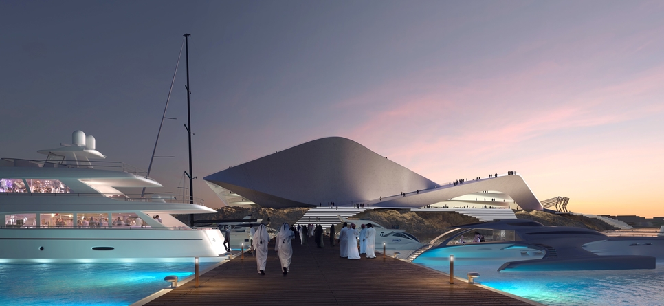 Triple Bay’s marina basin will provide secure berthing for more than 300 yachts. Triple Bay’s marina basin will provide secure berthing for more than 300 yachts.