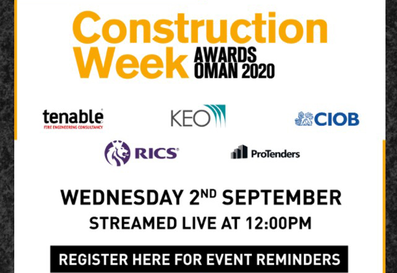 The CW Oman Awards 2020 will be shown live from 12pm on 2 September The CW Oman Awards 2020 will be shown live from 12pm on 2 September