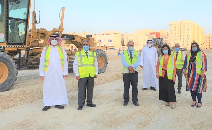 Work on the road construction project started in June 2020. Work on the road construction project started in June 2020.