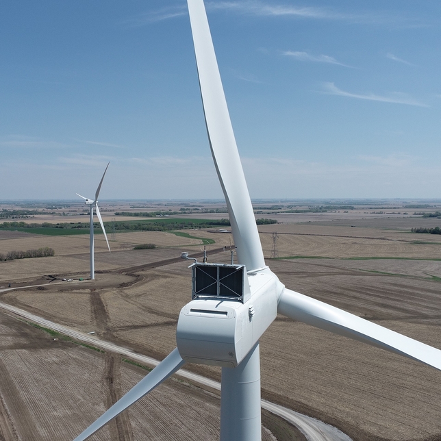 Masdar will take three utility-scale wind farms in Nebraska and Texas. Masdar will take three utility-scale wind farms in Nebraska and Texas.