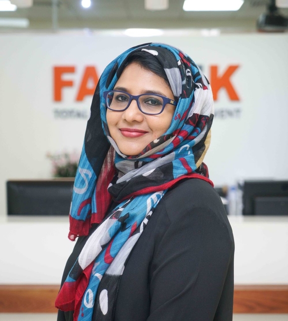 Nadia Ibrahim, head of consultancy at Farnek. Nadia Ibrahim, head of consultancy at Farnek.