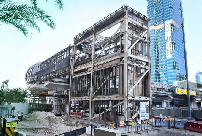 The project was a part of a master plan to improve the infrastructure of 40 metro and marine transport stations by 2025. The project was a part of a master plan to improve the infrastructure of 40 metro and marine transport stations by 2025.