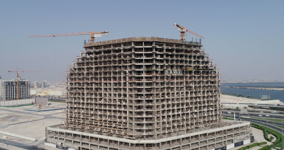 Azizi Developments’ Creek Views I marks 45% construction milestone Azizi Developments’ Creek Views I marks 45% construction milestone