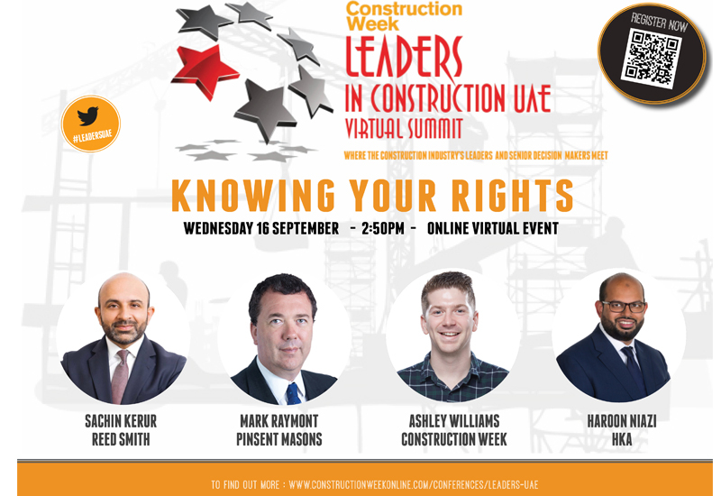 Leaders UAE's Knowing your Rights panel will take place on the 16 September at 2:50pm (UAE time) Leaders UAE's Knowing your Rights panel will take place on the 16 September at 2:50pm (UAE time)