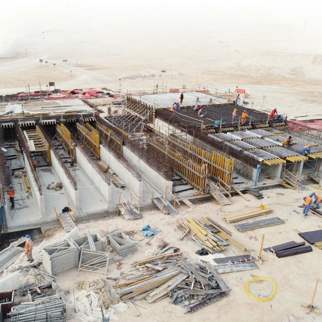 Work progresses on Package D & A of Etihad Rail project Work progresses on Package D & A of Etihad Rail project