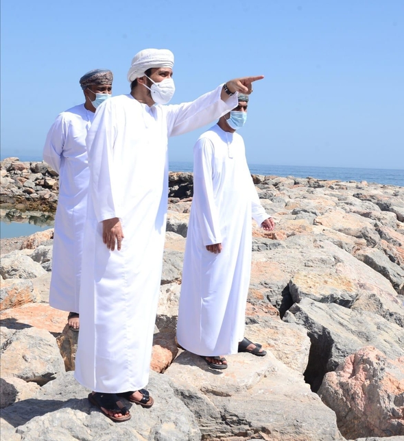 Governor of Muscat inspects Yiti integrated tourism project Governor of Muscat inspects Yiti integrated tourism project