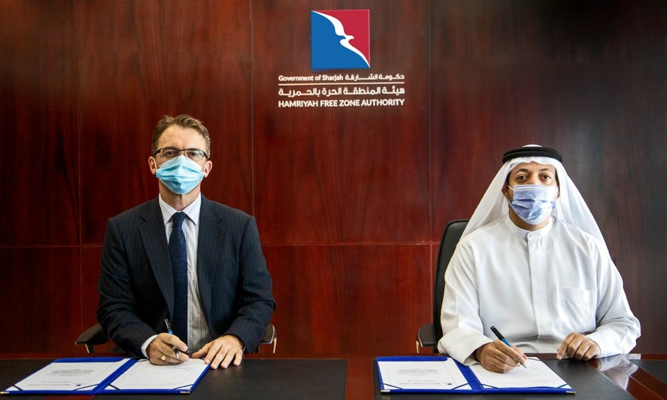 HFZA signs agreement with Lamprell HFZA signs agreement with Lamprell