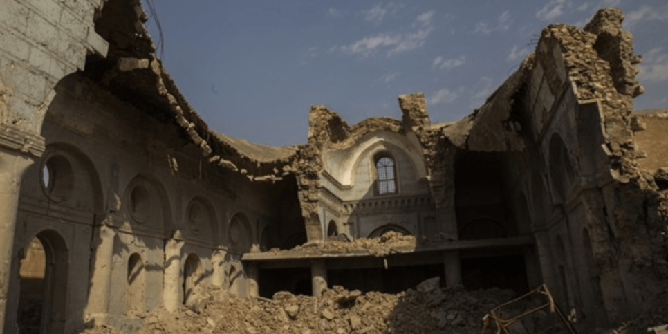 Reconstruction begins on Mosul's Al-Tahera Syriac-Catholic Church Reconstruction begins on Mosul's Al-Tahera Syriac-Catholic Church
