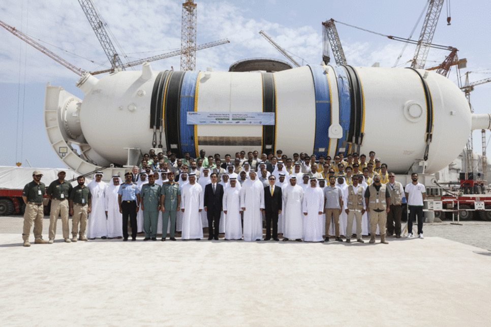 Emirates Nuclear Energy Corporation Barakah Latest News From Construction Week Online
