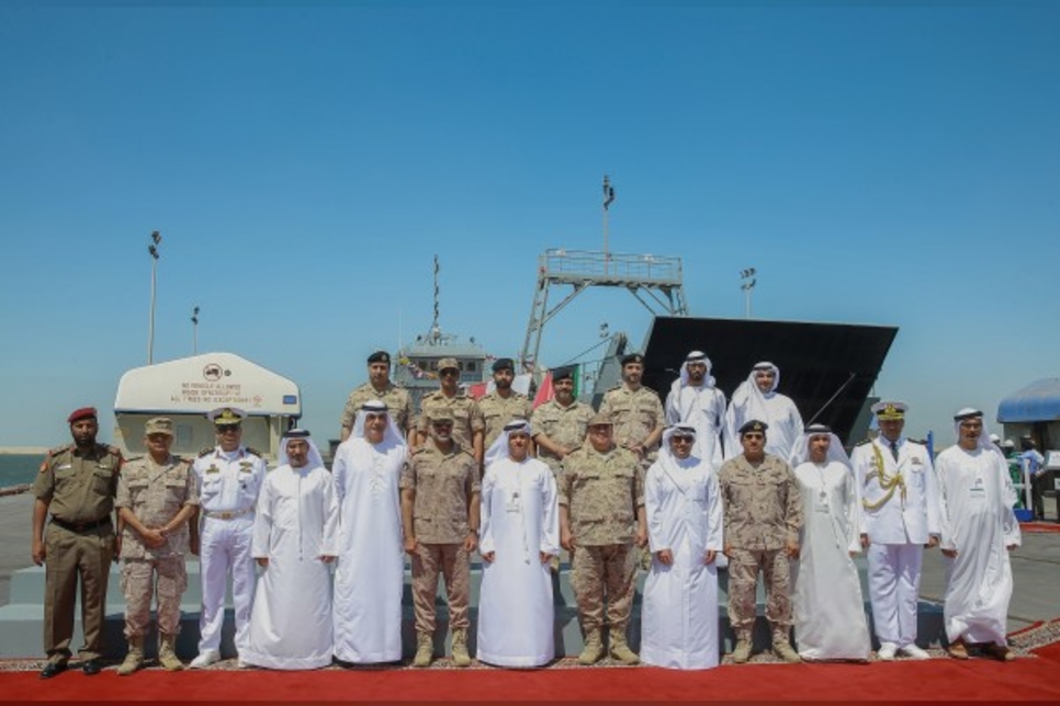 Adsb Hands Over Kuwait S Military Landing Vessel Projects And Tenders Construction Week Online