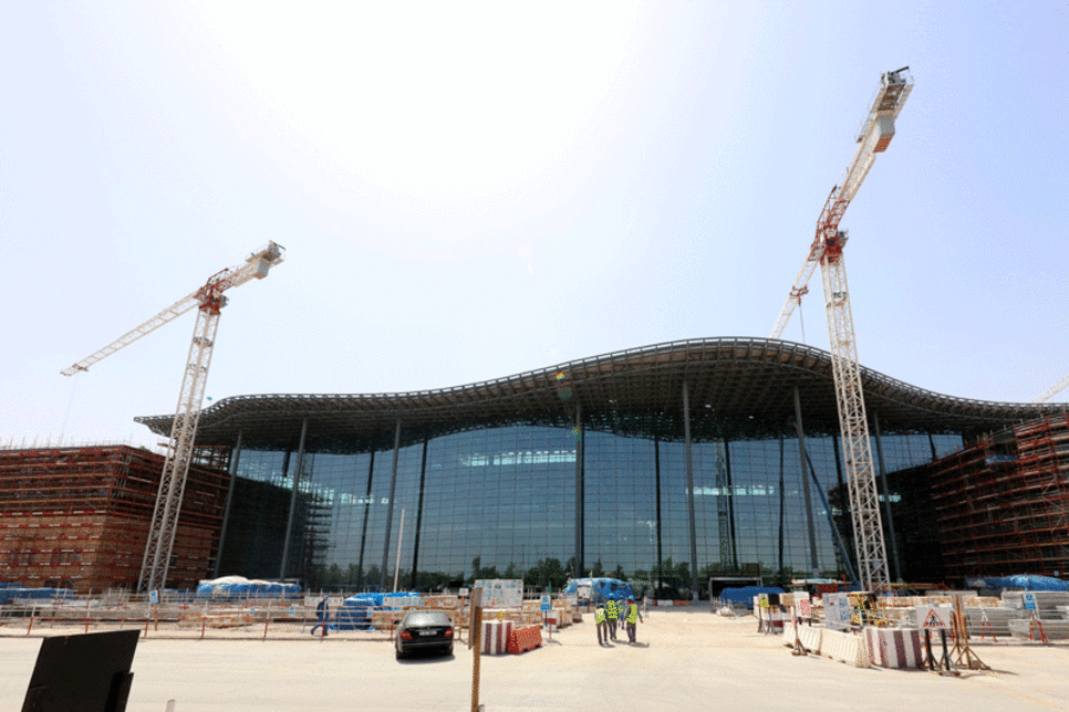 Construction Of Abu Dhabi S 1 2bn Al Ain Hospital 66 Complete United Arab Emirates Construction Arabianindustry Com