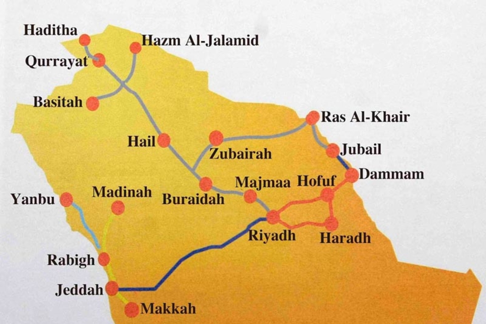 Saudi Arabia Tests Rail Link From Riyadh To Border Business Products And Services Construction Week Online