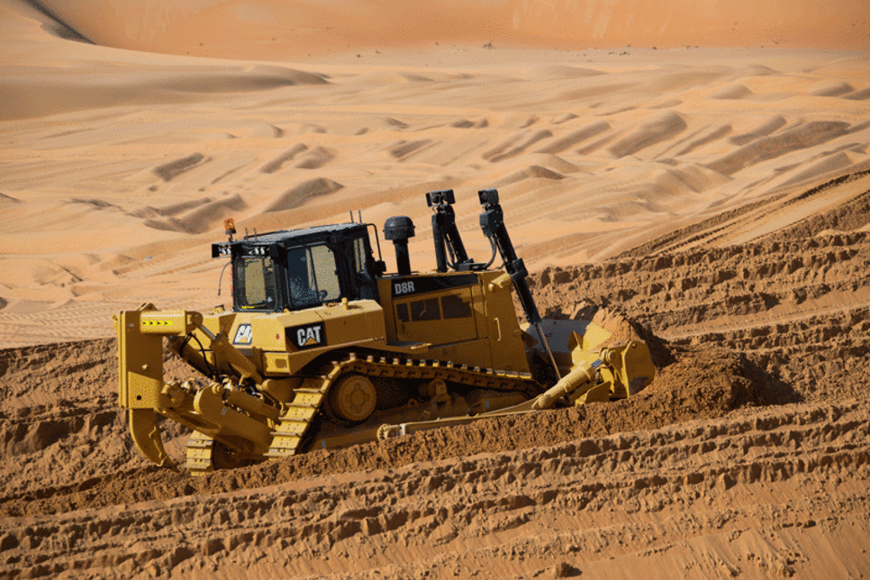 Cat Introduces New D8r Bulldozer To Middle East Products And