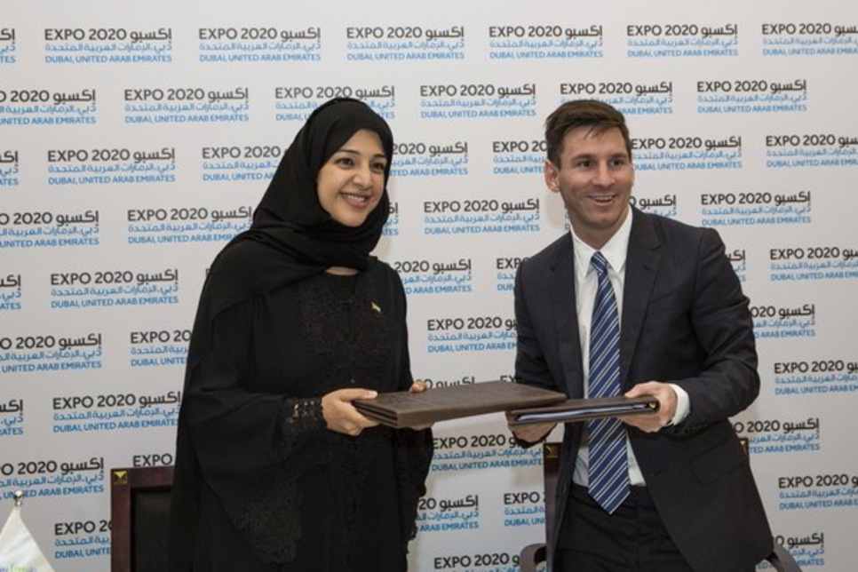 Lionel Messi Appointed Dubai Expo 2020 Ambassador Projects And Tenders Construction Week Online We empower brands to leverage their existing communities through authentic ambassador brandbassador was created by the founders of the clothing sensation onepiece.