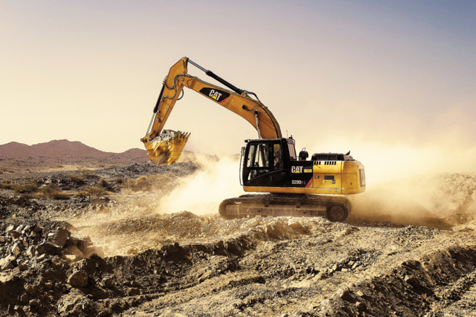 Fit For A Kingdom The Caterpillar 320d2 Excavator Products And Services Construction Week Online
