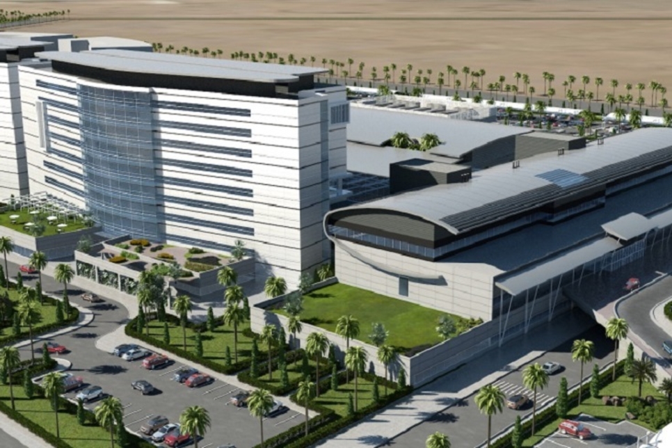 Infra Growth At Bahrain S Saudi Funded King Abdullah Medical City Projects And Tenders Construction Week Online
