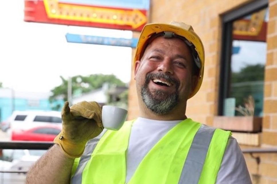 Omar is more than just a construction guy. Omar is more than just a construction guy.