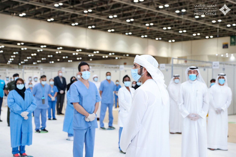 Sheikh Hamdan Opens Covid 19 Field Hospital At Dubai World Trade Centre Projects And Tenders Construction Week Online